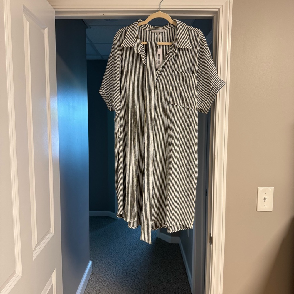 Baltic Born Nautical Shirt Dress